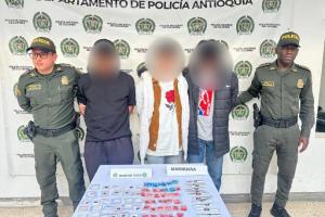 Captura de jibaros en Marinilla