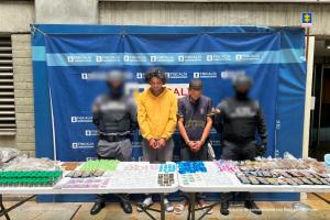 Captura de integrantes de la banda Los del 24 en el barrio Antioquia