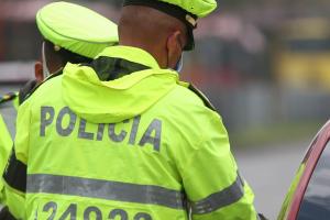 Policía de Tránsito de Bogotá.