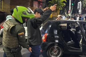 Operativo en el barrio Aranjuez