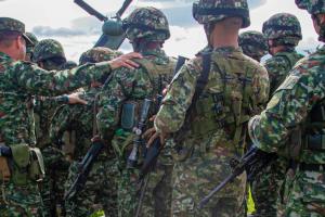 Tropas del Ejercito Nacional de Colombia