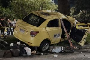 taxista falleció en accidente de tránsito en Medellín