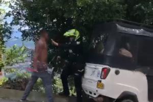 Un hombre murió al enfrentarse con la policía en el occidente de Medellín 