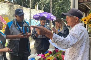 Con tecnología en tiempo real, georreferencian más de 2.000 módulos de venteros para el control del espacio público en Medellín