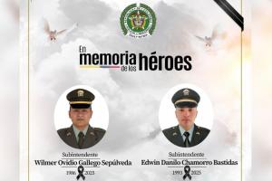 Doble crimen en Betulia eleva a 26 el número de policías asesinados en Antioquia este año