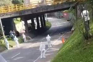 Mujer murió en un accidente de tránsito en Medellín 