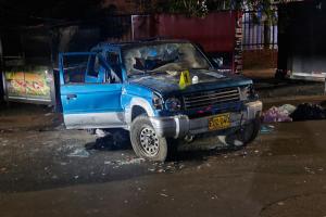 Conductor que atropelló a varios motociclistas en Bogotá