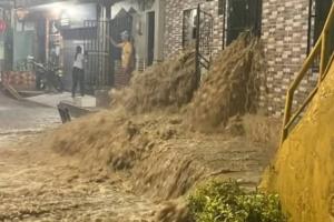 Lluvias en Cisneros, Antioquia 