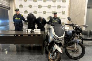Entre los seis detenidos por hurto en Medellín, se encuentra un hombre con brazalete electrónico 