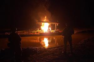 [FOTOS] Cáceres: Destruyen maquinaria de minería ilegal avaluada en $322 millones: El Clan del Golfo extraía 30.000 gramos de oro al mes 