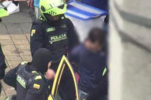 Captura de ladrón de  Motos en Medellín 