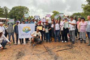 Entrega de tierras en Antioquia