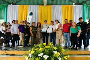Antioquia activa nuevo escuadrón de seguridad y firma alianza por la igualdad de las mujeres en el Magdalena Medio