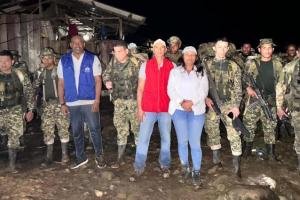 La Defensoría del Pueblo confirmó que los 18 soldados ya han iniciado su retorno hacia la ciudad de Quibdó.