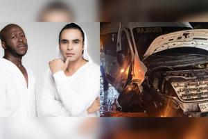 Desde hace varios días se había reportado la presencia de piedras de gran tamaño que obstruyen la mitad de uno de los carriles. 