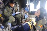 Desde Urrao, adulto mayor herido con arma blanca fue trasladado en helicóptero hacia Medellín