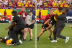 La agresión a un niño en el partido de Colombia que le da la vuelta al mundo