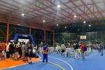 Entregan escenarios polideportivos en Bello