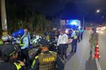 Operativo en la Avenida Las Palmas 
