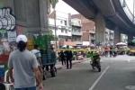 Referencia del bajo del puente de El Metro de Medellín 