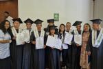 Graduación de exhabitantes de calle 