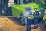 Cámaras del 123 registraron a infractor arrojando basura cerca de una quebrada en Medellín 