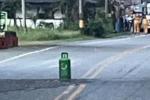 Cilindro bomba en la vía Medellín -  Costa Atlántica 