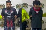 Juan Camilo Muñoz Gaviria, alias 'Teta' o 'Teté', y Juan David Echavarría Zapata, alias 'Chuky'