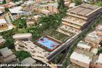 Render de la Institución Educativa Bello Oriente, megacolegio de Medellín