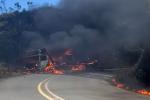 Camión con mercancía de las tiendas D1 fue incinerado en Anorí (Antioquia) 