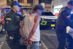 Secuestradores en el centro de Medellín 