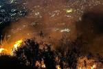 Incendio forestal en Medellín 