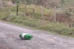 El norte de Antioquia fue afacetado con un cilindro abandonado y enfrentamientos entre grupos armados