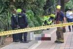 Cuerpo hallado en plena vía pública 