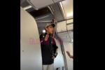 Este hombre causó pánico en el aeropuerto internacional Palonegro de Lebrija, Santander. 