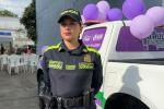 En Apartadó comenzó a rodar la primera "Patrulla Púrpura" con la que buscan atender las mujeres víctimas de violencia de genero