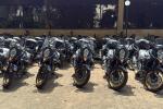 Entrega de motocicletas a la Fuerza Publica en Antioquia