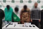 Cuatro secuestradores del barrio Robledo de Medellín 
