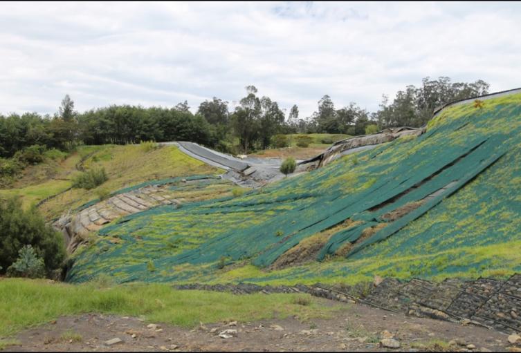 Colapso en la represa de Vélez hace cinco años.