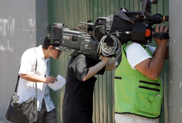 Periodistas prensa