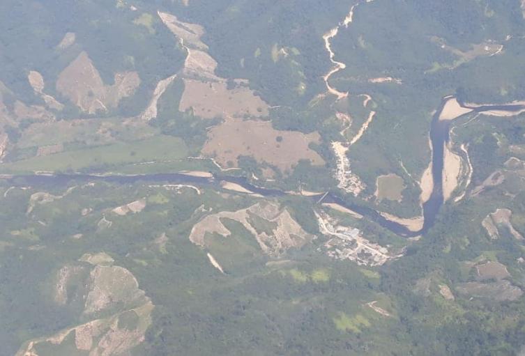 Zona afectada por atentado a Oleoducto en el Catatumbo