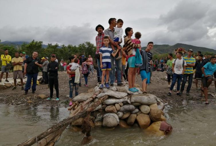 Trochas de la zona de Frontera entre Colombia y Venezuela