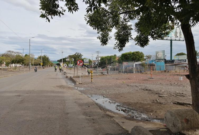 Sector de la Parada en Villa del Rosario, zona de Frontera 