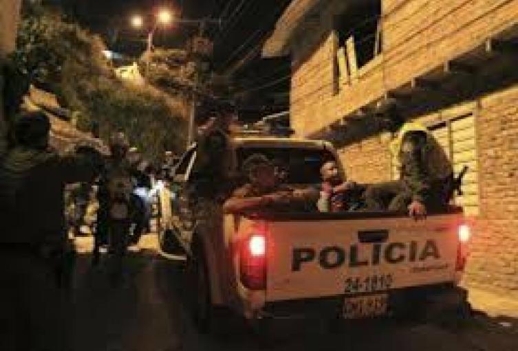 Patrulla de Policía en Norte de Santander