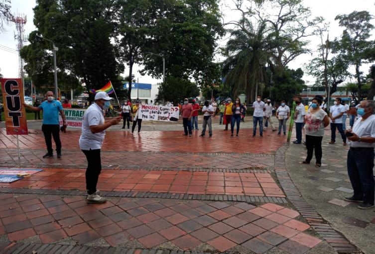 Protesta en Cúcuta