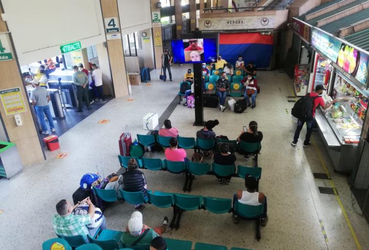 Suspensión de despachos hacia la costa Atlántica