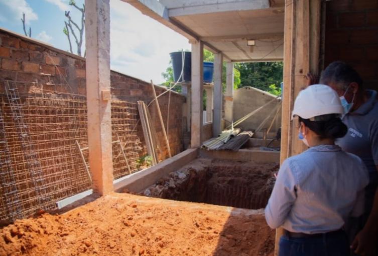 En un 40% avanza la obra del Centro de Salud El Llanito en Barrancabermeja