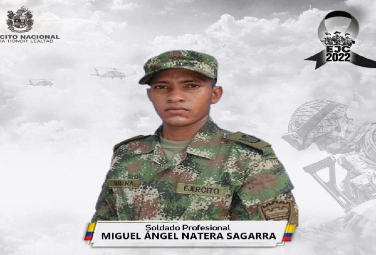 Soldado asesinado en Tibú
