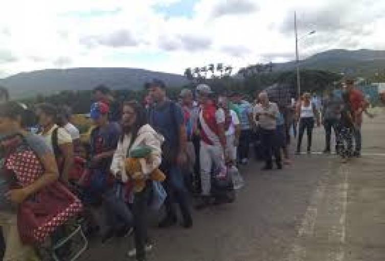 Zona de frontera entre Colombia y Venezuela