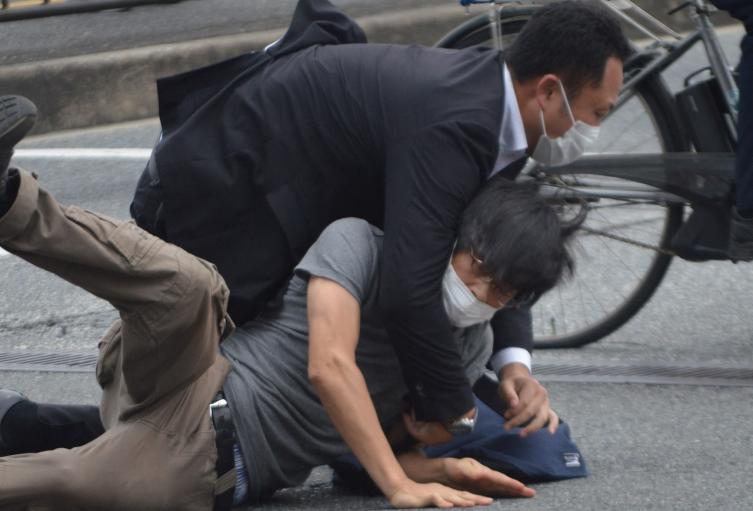 Tetsuya Yamagami, detenido por el asesinato de Shinzo Abe